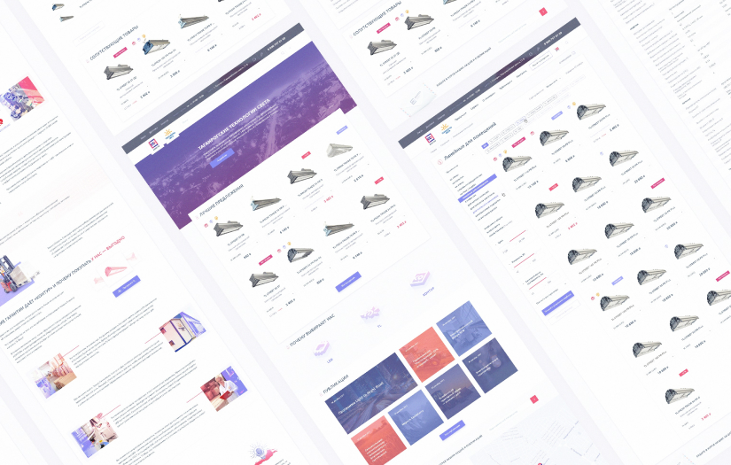 TL-shop: web-catalog screenshot 1